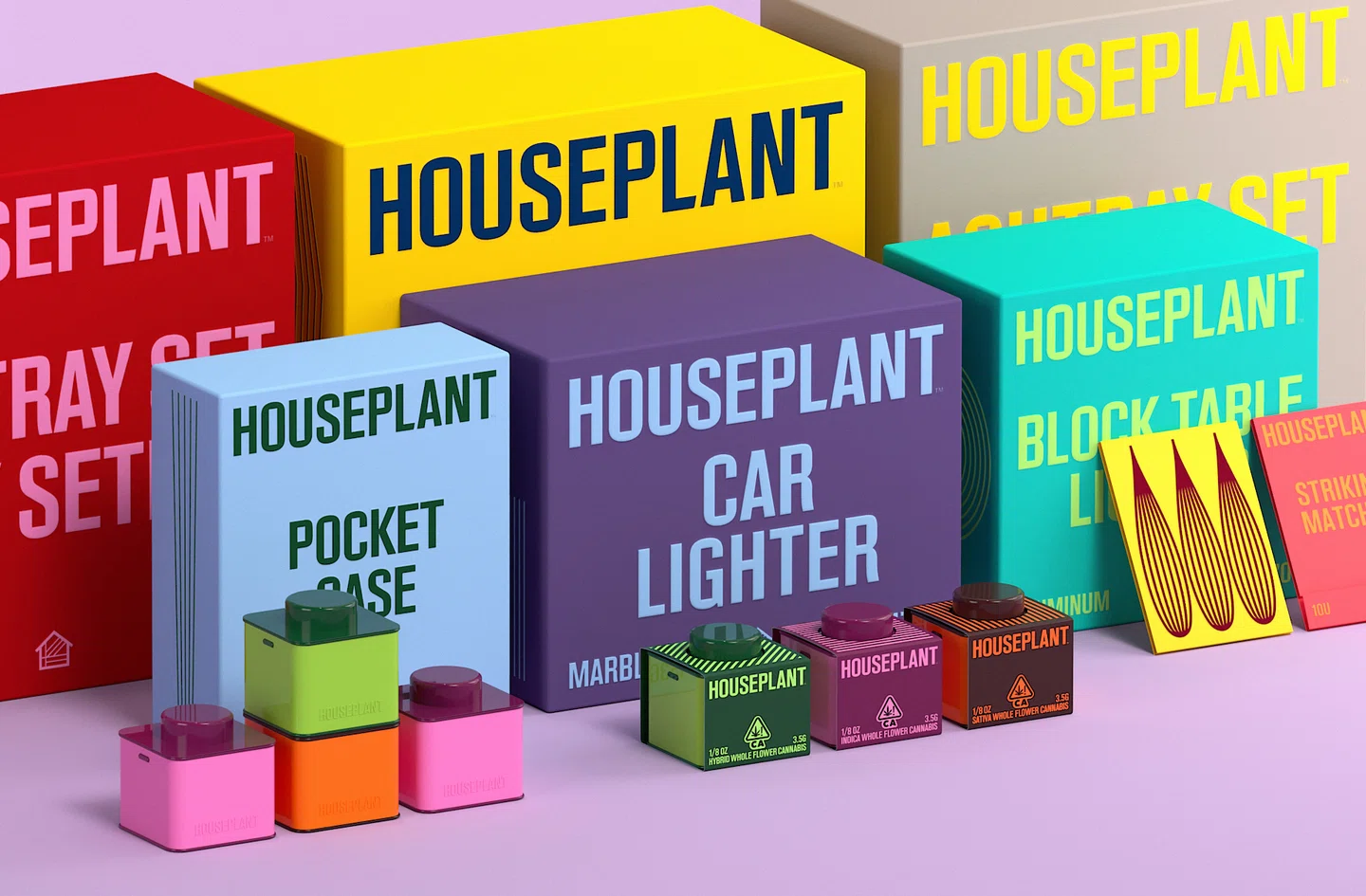 Get ready to throw your wallet at Seth Rogen's rebranded cannabis brand  Houseplant, which stacks like lego