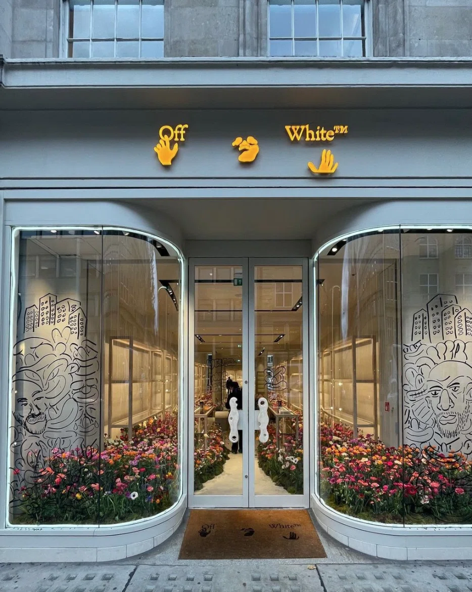Virgil Abloh's Louis Vuitton Pop Up In London