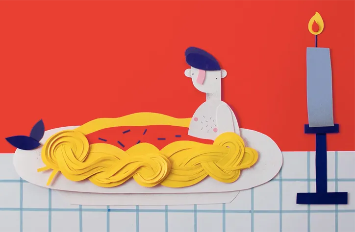 Michaela Mihalyiová's stop-motion animation playfully explores rituals at  mealtimes