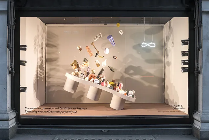 Wang and Söderström stop time in new Selfridges window display