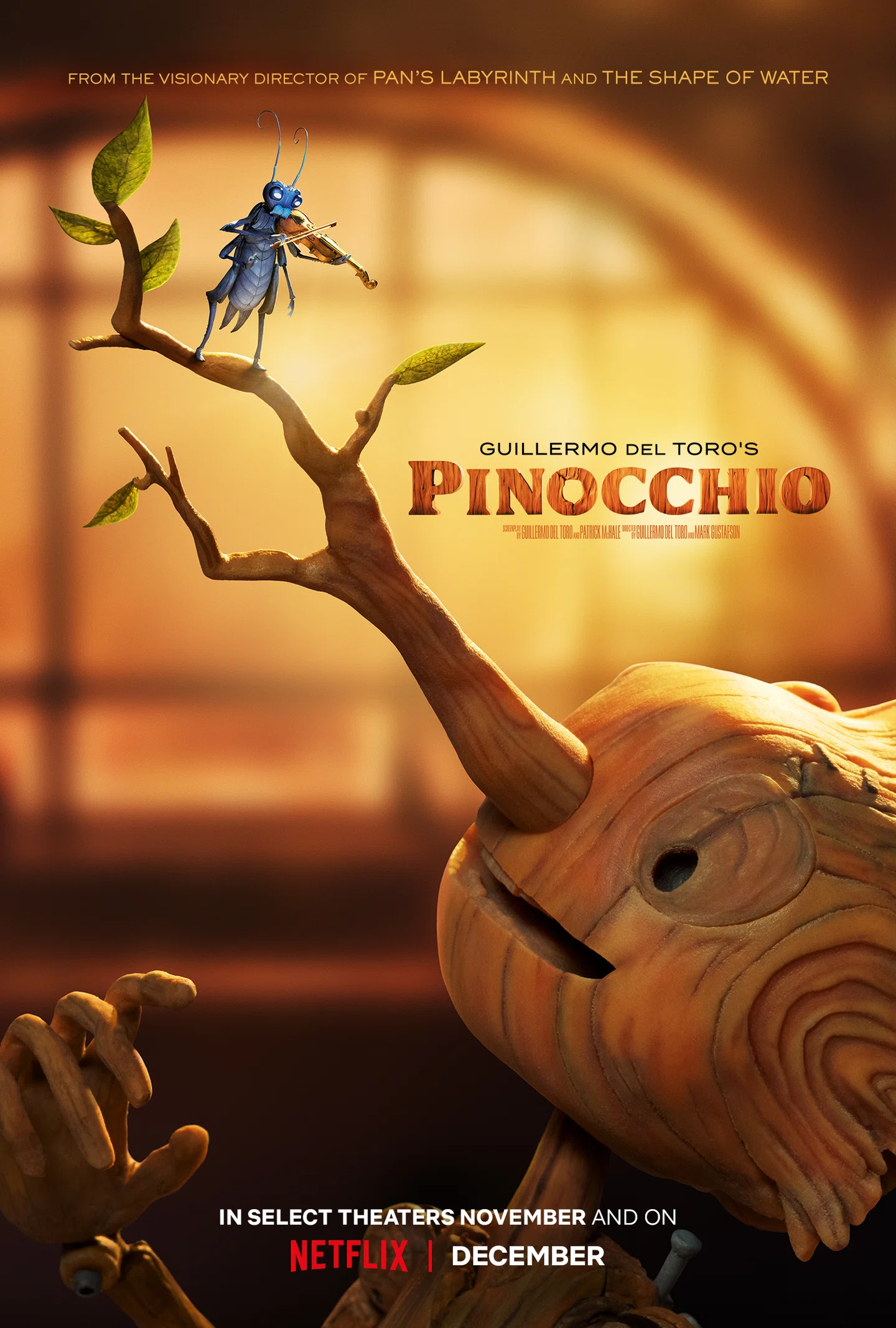 Netflix trailer for Guillermo del Toro's stop motion Pinocchio reveals a  darker rendition of the tale