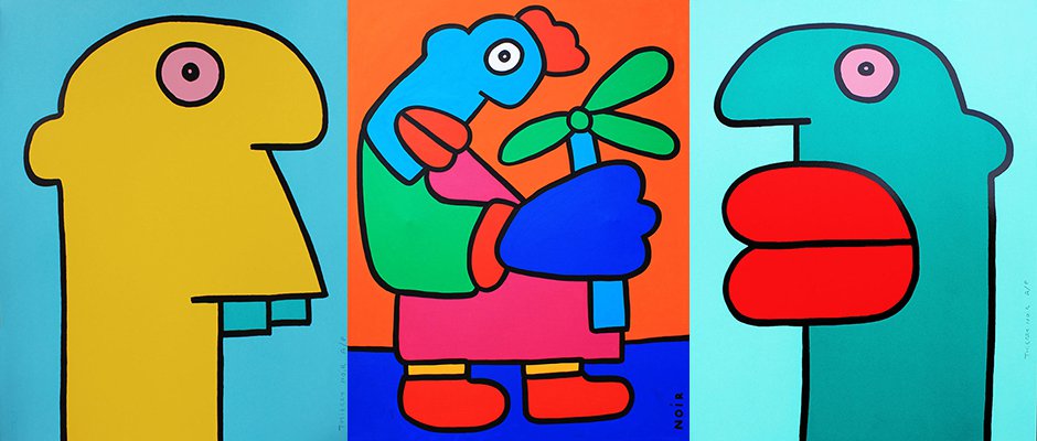 Art: Thierry Noir – the first man to paint the Berlin Wall – opens first  ever solo show in London