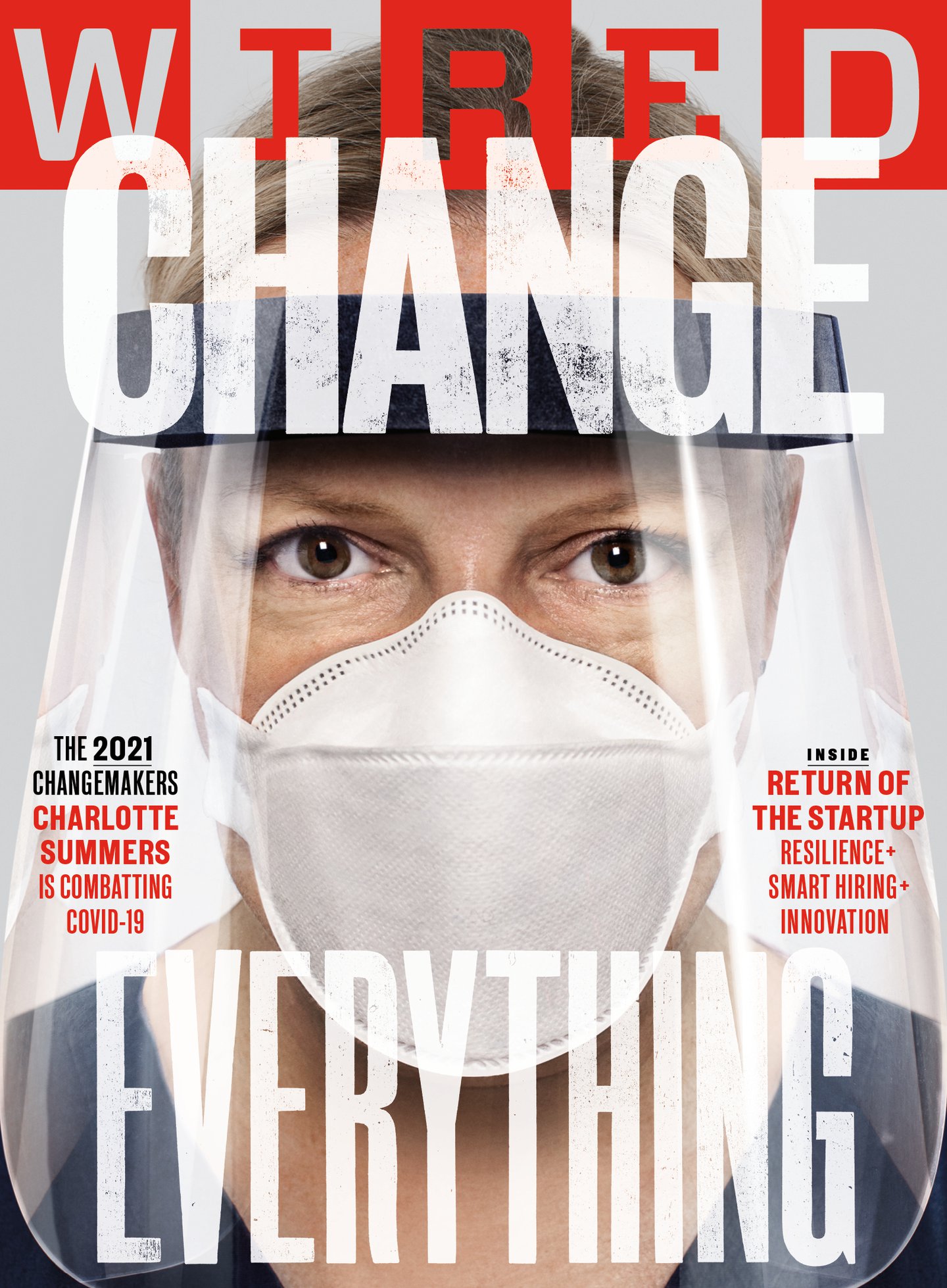 Anthony Burrill and Wired mag’s Andrew Diprose discuss how they made January’s Change Everything