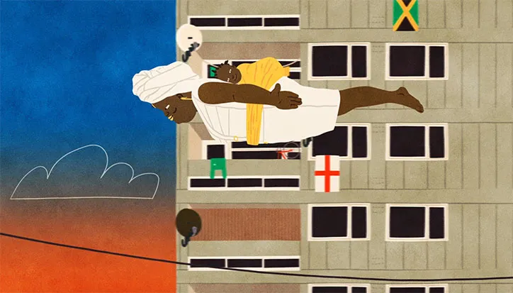 Premiere: Crackstevens and Mason London create animated video for Franc  Moody