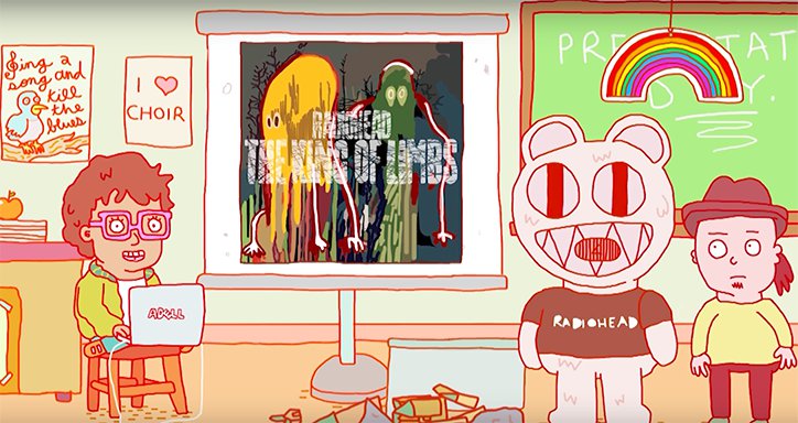 Joren Cull talks through his animated history of Radiohead for Pitchfork