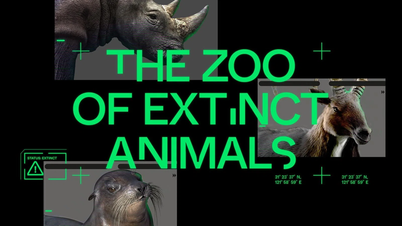 The Zoo of Extinct Animals is an AR experience allowing viewers to interact  with extinct wildlife