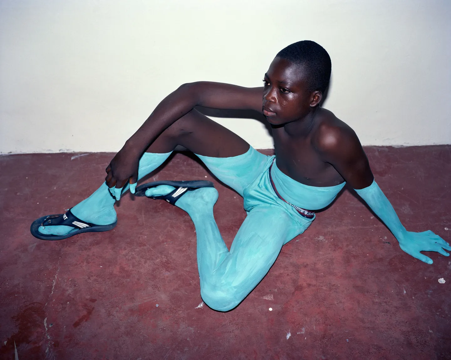 What type of film did Viviane Sassen use for her Africa pictures