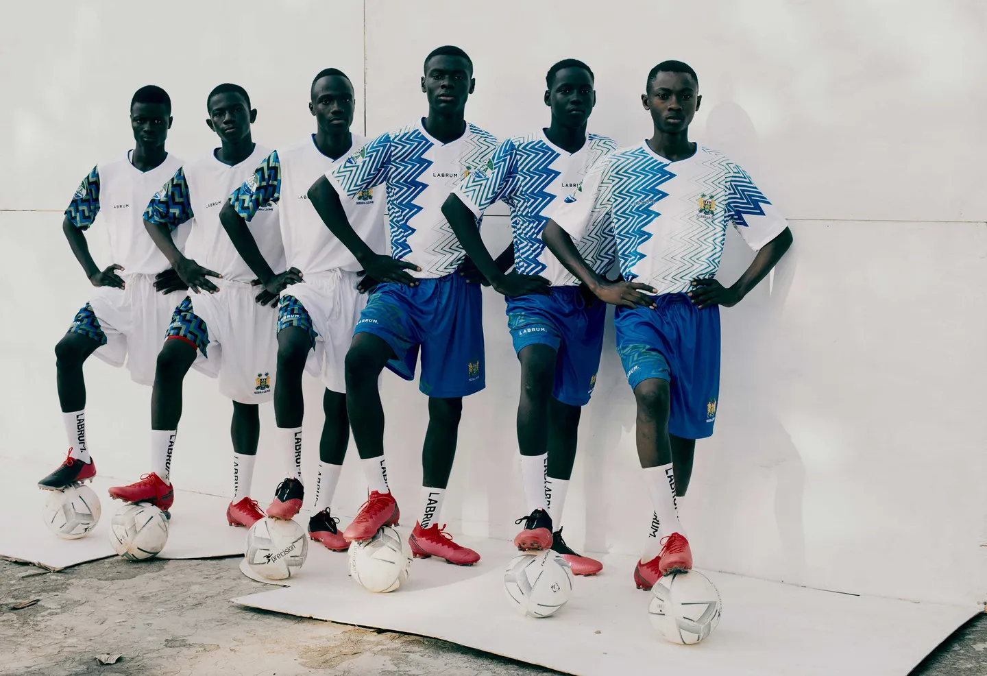 Ib Kamara styles the launch of Sierra Leone's Olympics 2021 kit