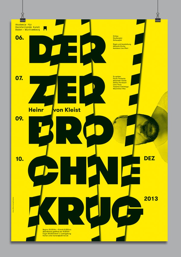 Graphic designer Timm Henger's posters are so fresh and so clean