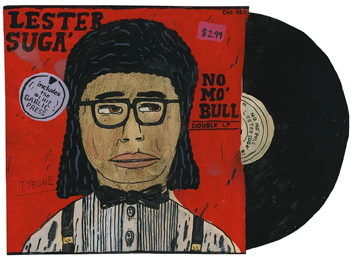 Illustrator Mark Todd puts his own spin on his series of naively-drawn fake  records