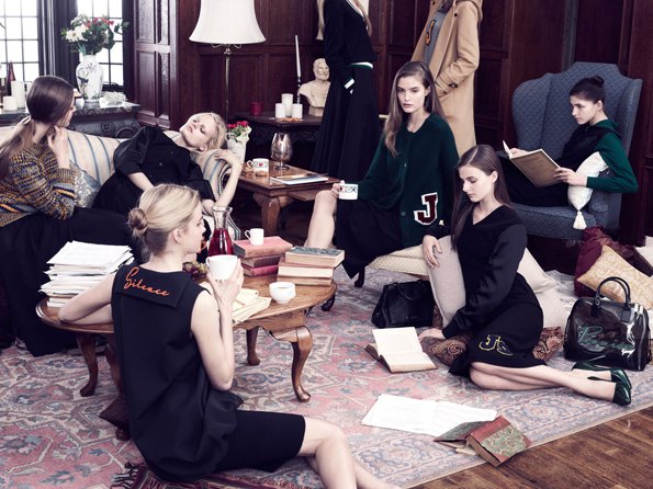 Jil Sander's sumptuous pre-fall collection is beautifully captured by ...