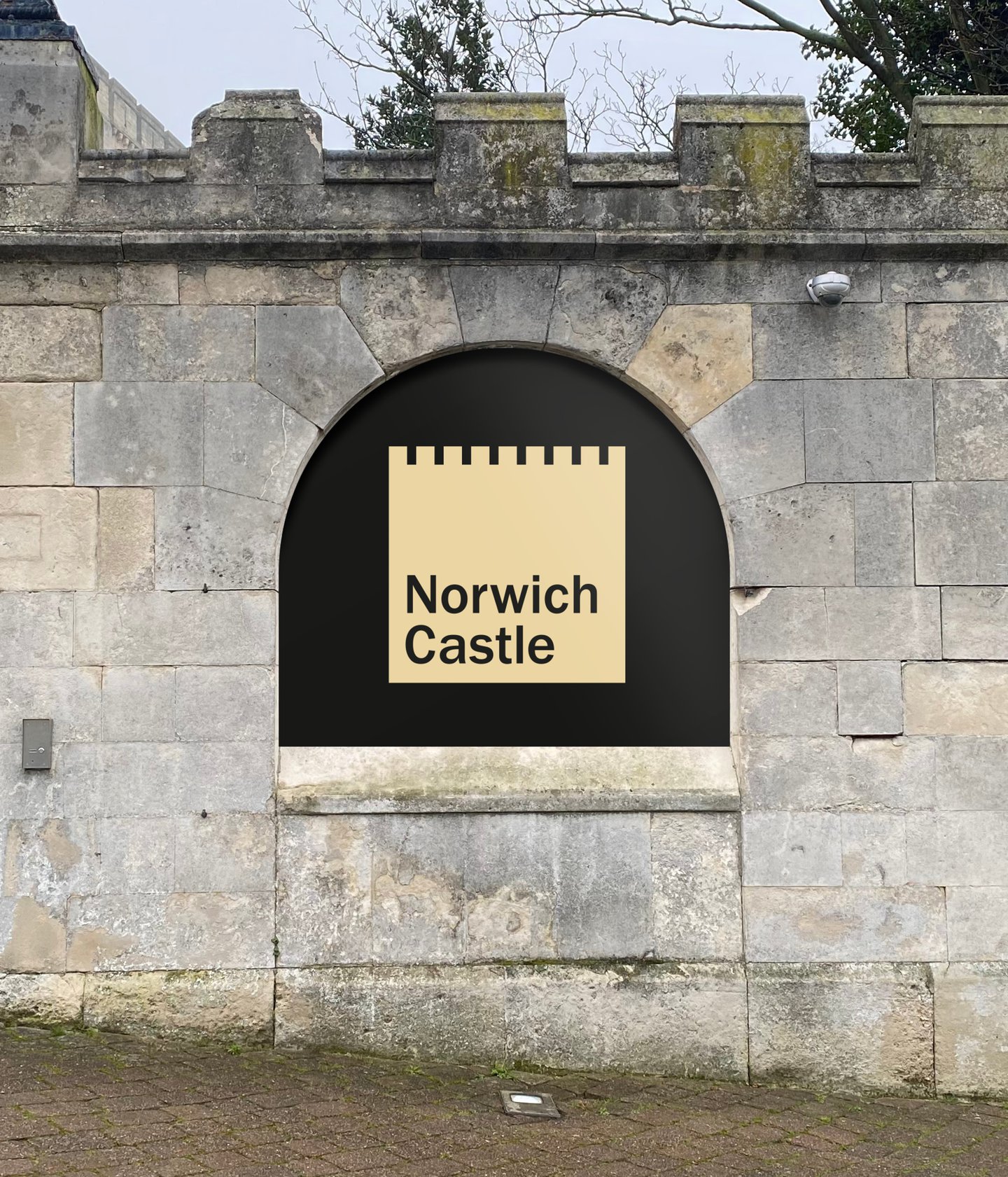 A rebrand for Norwich Castle is inspired by Post-it drawings from the public