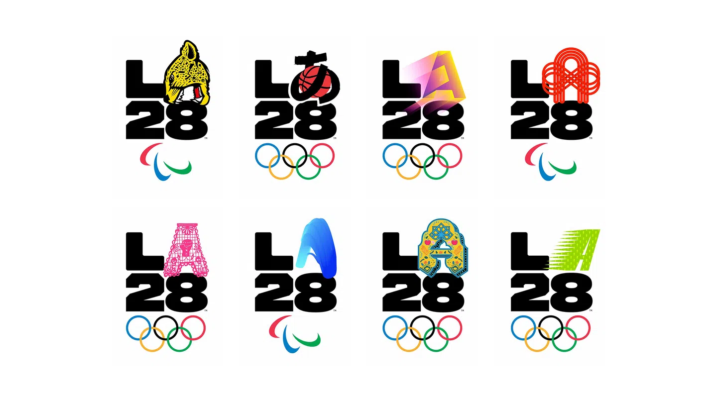 La 2028 Olympic Logo Premium Matte Posters 