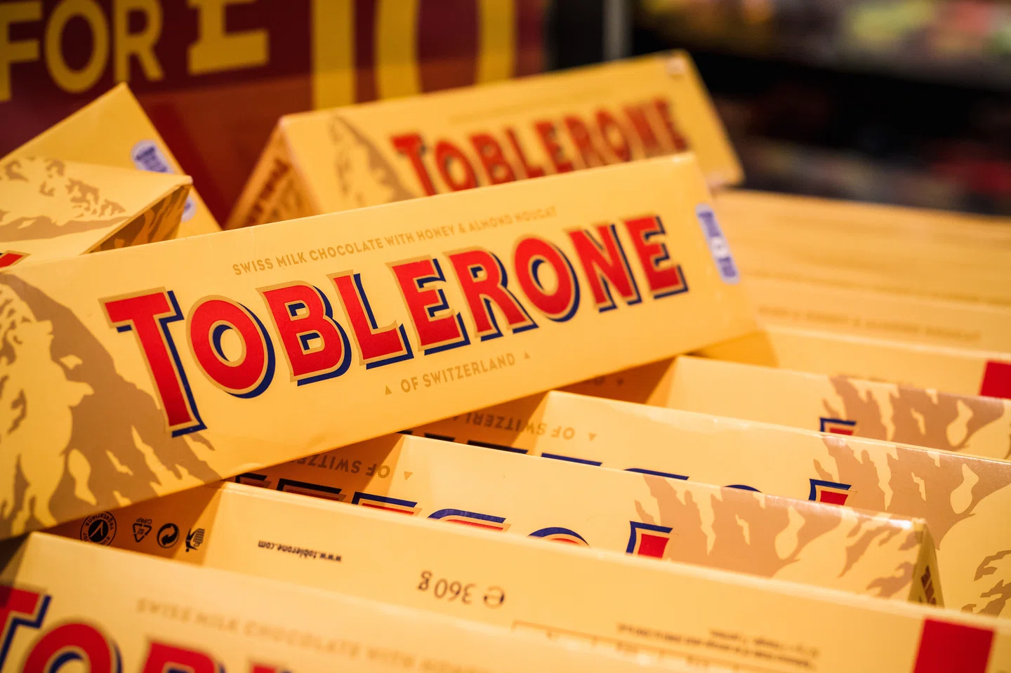 Toblerone to use “streamlined” logo after it loses iconic Swiss