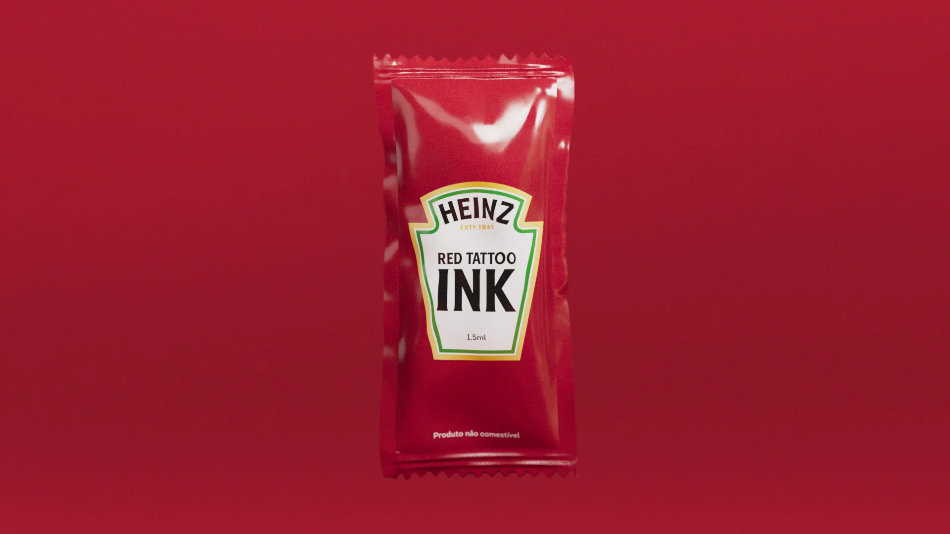Heinz is developing a red tattoo pigment in its official Pantone shade