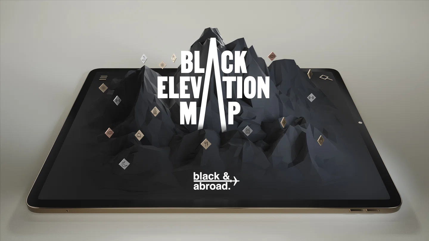 The Black Elevation Map is a data visualisation project that elevates Black cultural data